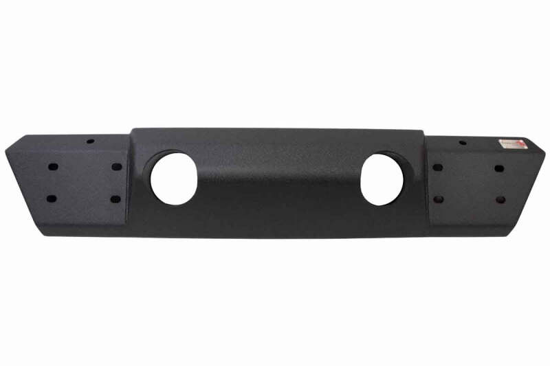 Jeep Wrangler Unlimited JLU Front Winch Bumper - Fishbone Offroad - Stubby - Black Powdercoat - `18-`27